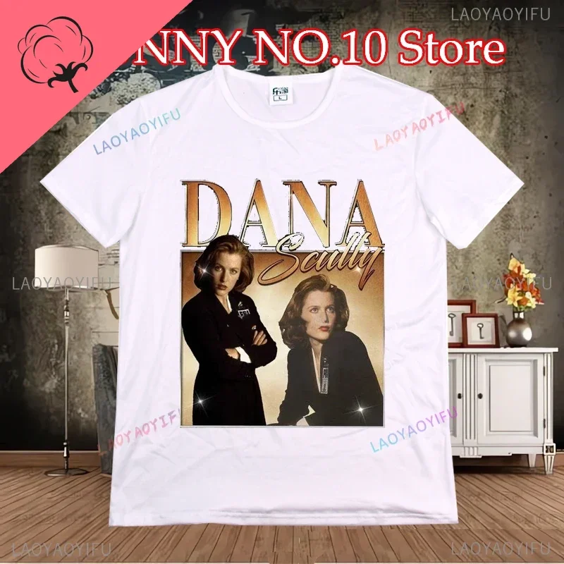 The X Files Dana Scully Skeptic Portrait T Shirt Vintage 90S