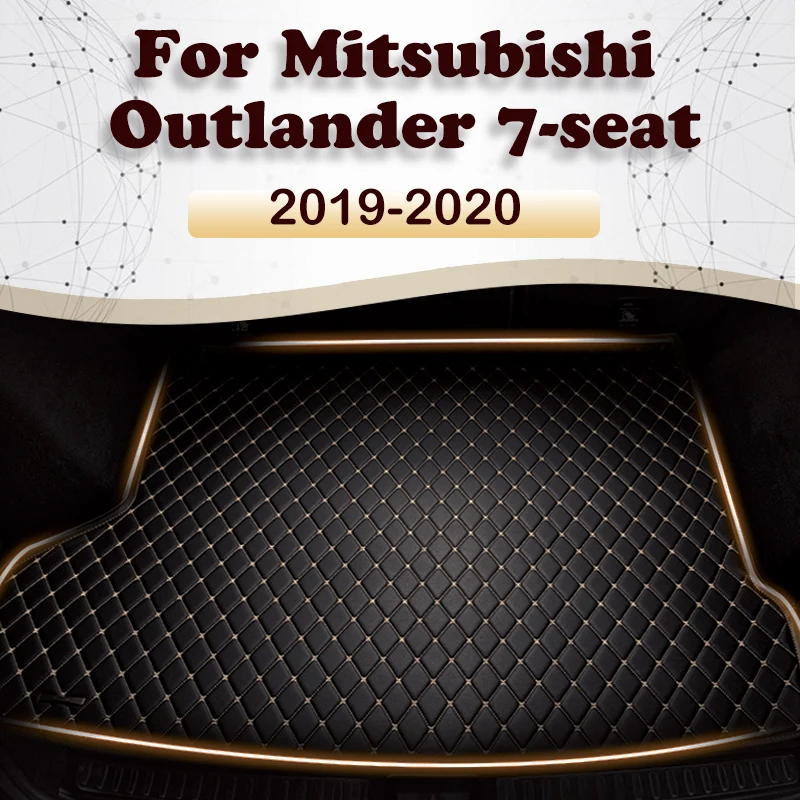 

Автомобильный коврик для багажника Mitsubishi Outlander 7-Seat 2019 2020 пользовательские автомобильные аксессуары автомобильное украшение интерьера