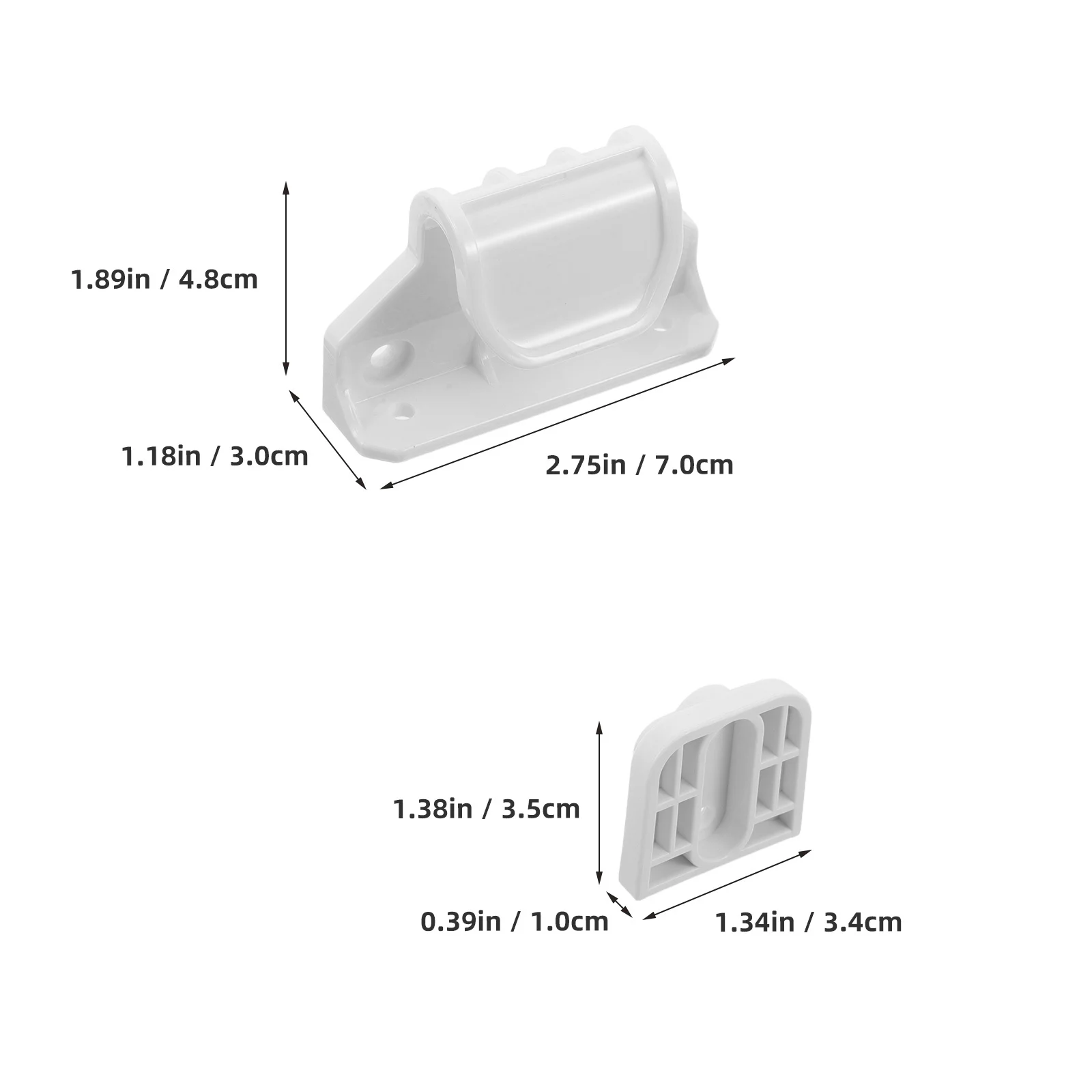 1 مجموعة قابل للسحب بوابة الطفل تمديد أجزاء جدار تصاعد بين قوسين مسامير للطفل الحيوانات الأليفة باب السلامة استبدال مجموعة الأجهزة #2