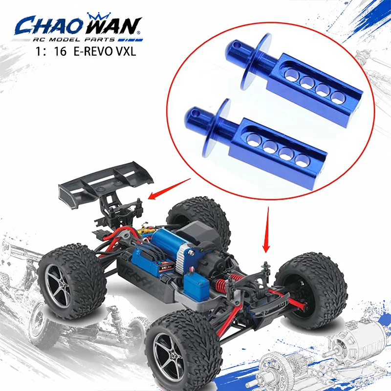 1/16 Mini E-Revo Slash RC Car Front Shell Fixing Column Aluminum Alloy Body Post Simulation Model Car Part