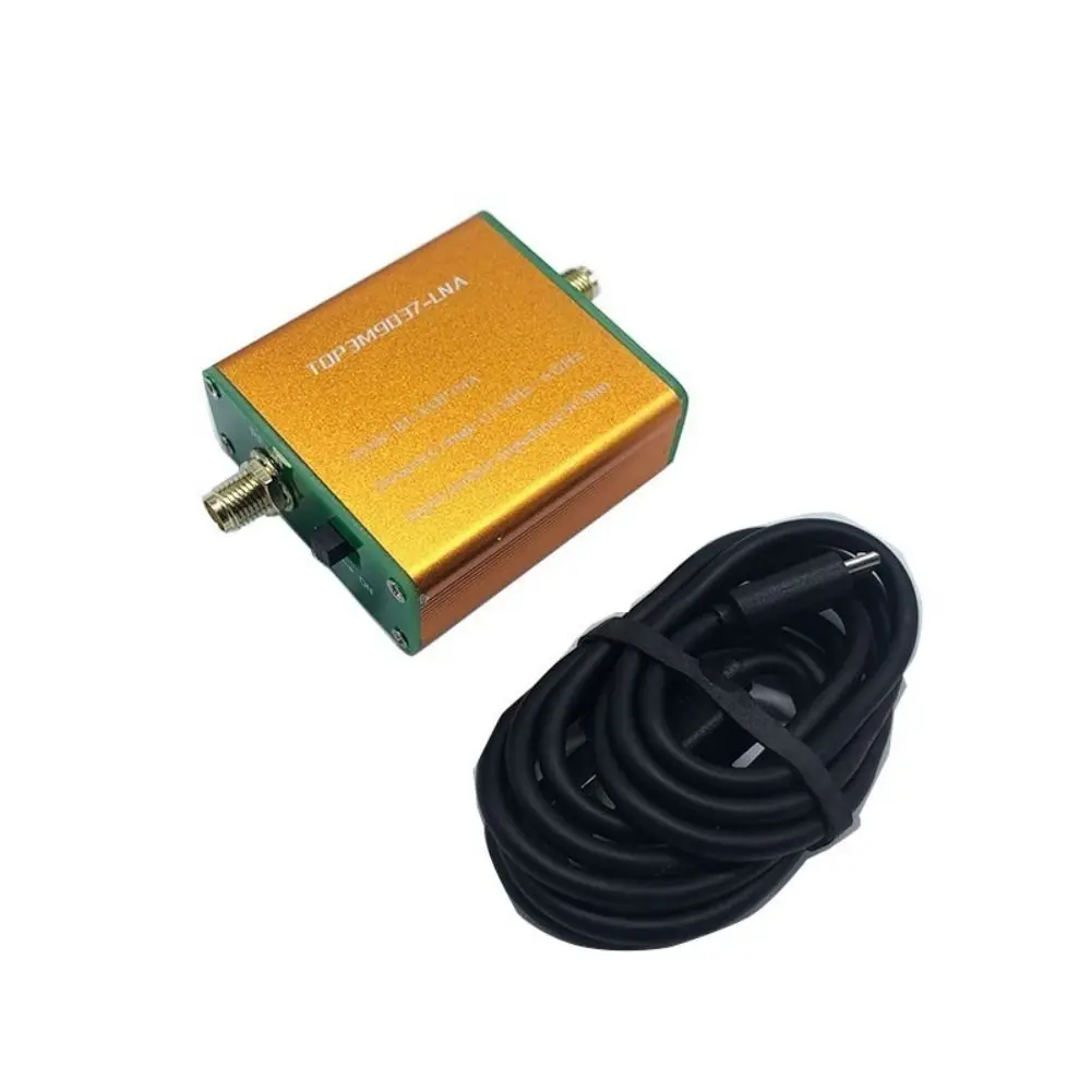 0.1MHz To 6GHz Low Noise Amplifier RF AMP 04A Boost Signal Quality RF Amplifier Module Yellow Wide Frequency Preamplifier Module