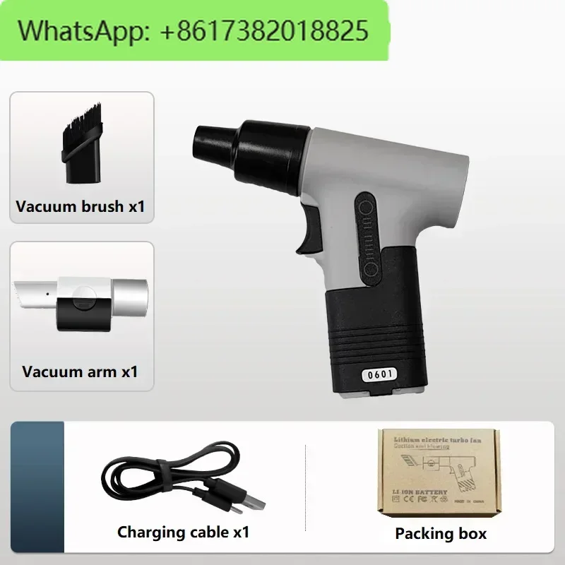 

Car Mini Vacuum Cleaner PC Air Blower Cleaning Multifunction Brush Turbo Fan Rechargeable Dust Barbecue Wireless Super Strong
