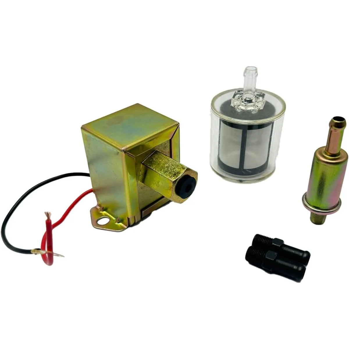 Bomba de combustible y filtro de 12V 416-5886 416-5884 149-2145 4165884 para cargador Caterpillar CAT 226D 232D 236D 239D 242D 246D 249D 249D 257D