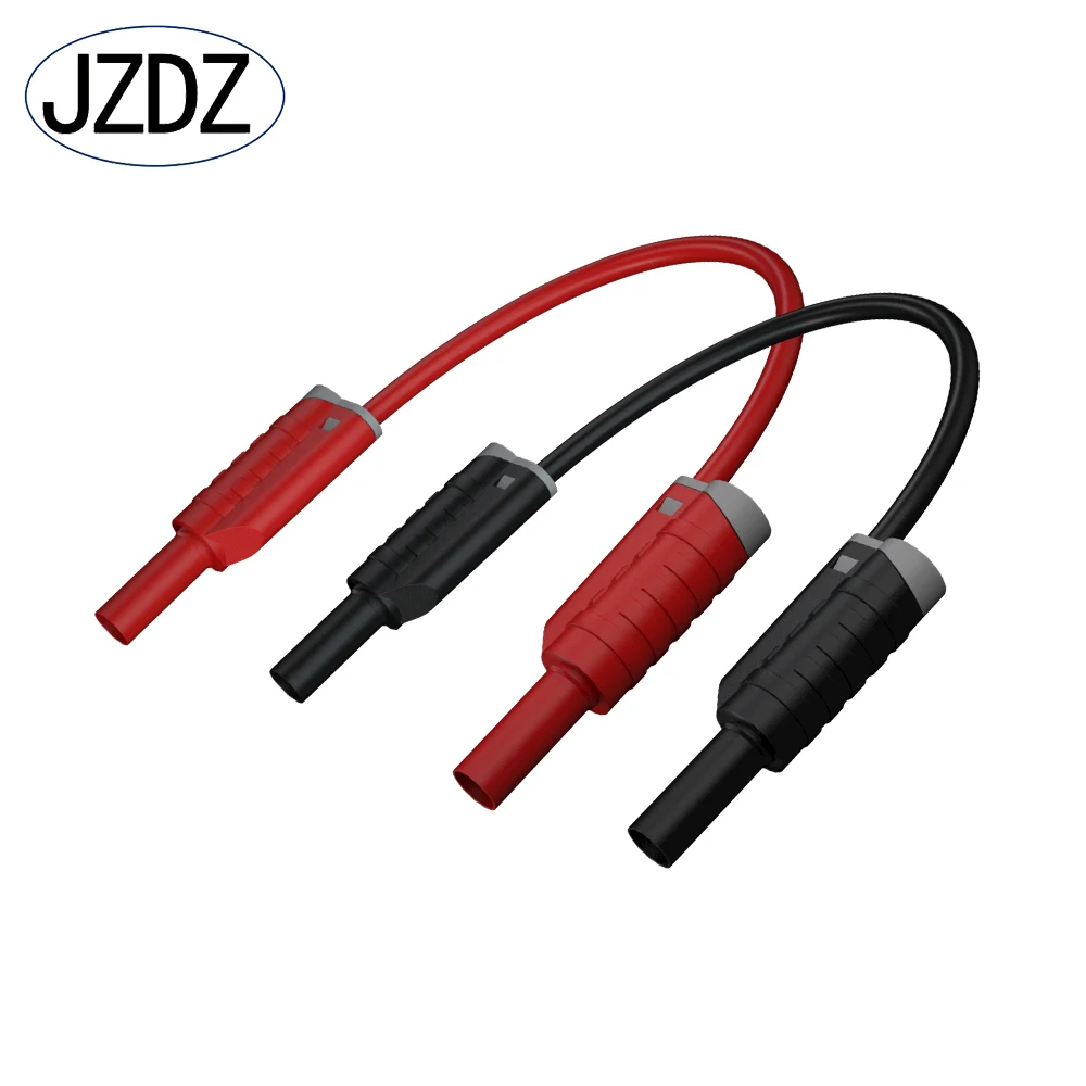 Imagem -05 - Jzdz-stackable Multi-meter Test Leads Medição Linha Fio Cabo Totalmente Isolamento Segurança mm 100cm mm Segurança J.70088b Pcs