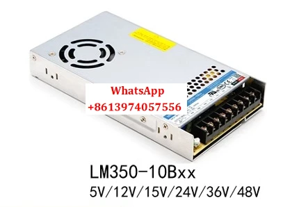 

LM350-10B05/12/24 Switching Power Supply DC Output 15/36/48 V Mingwei LRS-350