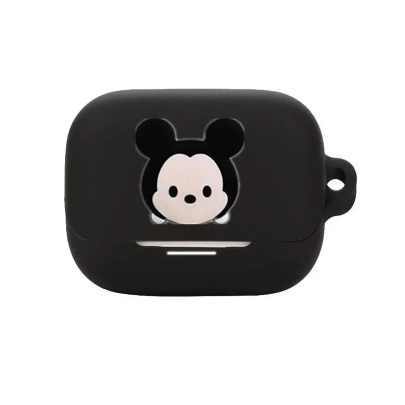 Potdemiel ديزني حقيبة سماعة الاذن غطاء ل Anker Soundcore K20i سيليكون سماعات لاسلكية شحن صندوق واقية قذيفة مع هوك