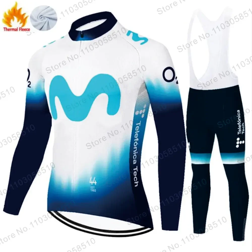 

New Pro Winter Thermal Fleece Cycling Jersey Sets Long Sleeve Bicycle Clothing MTB Bike Wear Maillot Ropa Ciclismo Cycling Suit