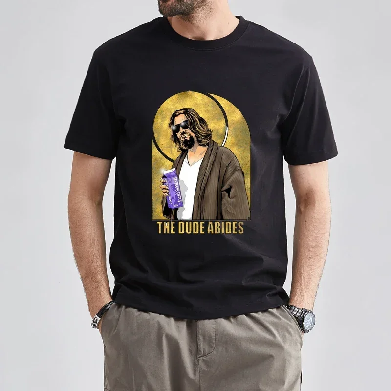 Just Call Me The Dude Essential T-Shirt This Aggression Will Not Stand Man T-shirt O-neck Streetwear Ropa Hombre