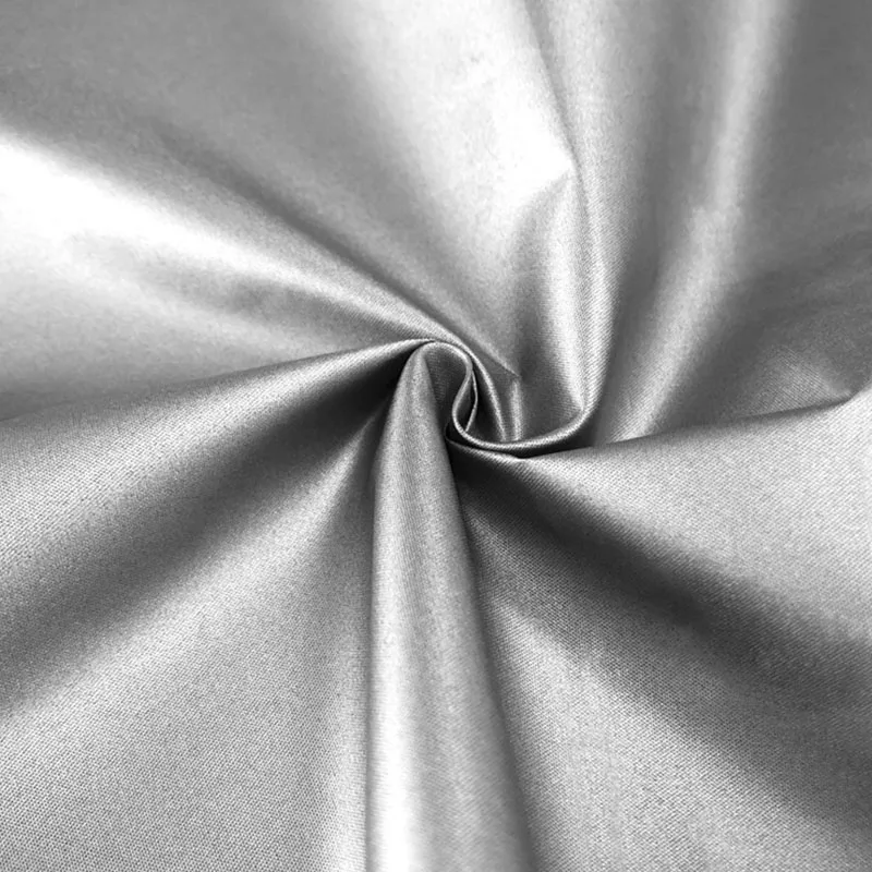 1.5x1m Thin Silver Coated Waterproof Fabric For Outdoor Sun Umbrella Water Resistant Fabric For Canopy Curtain Sewing Material