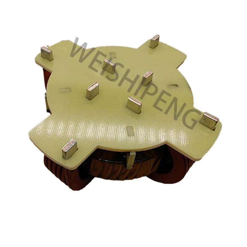 3mh200A Four phase common mode inductor with high current, high-power inductor for charging station filtering