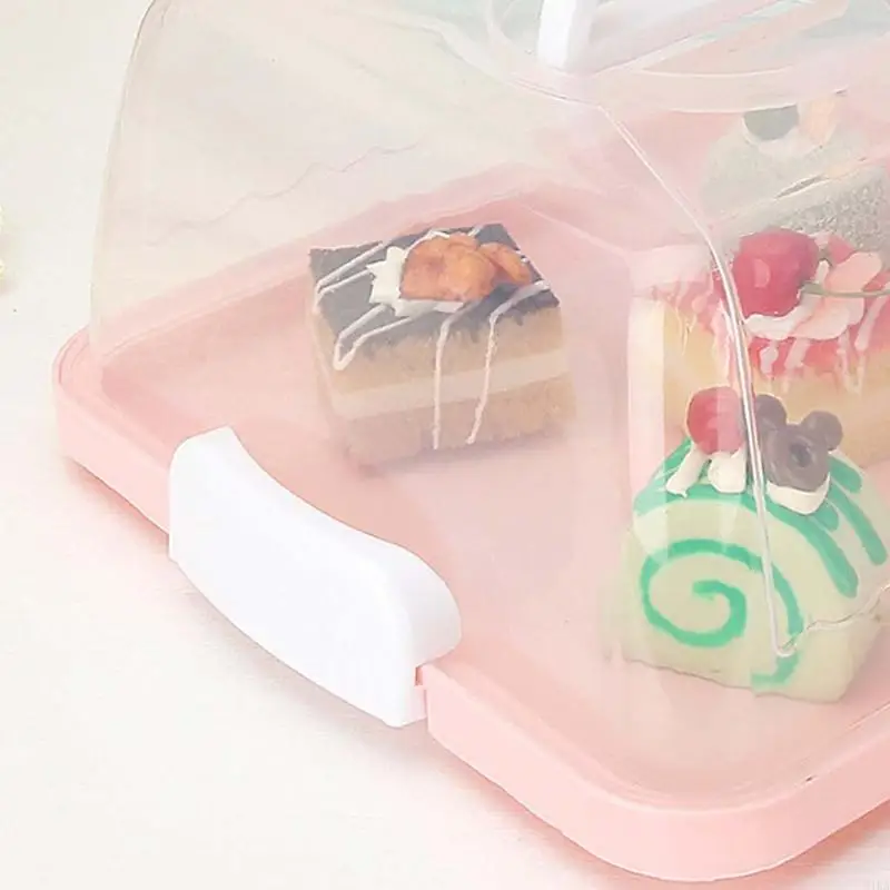 31KA Portable Plastable Square Cake Box Box But