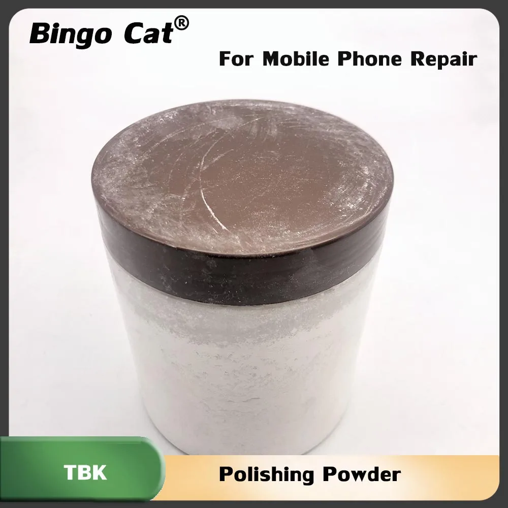 TBK Mobile Phone Front Back Glass Polishing Powder for iPhone Samsung Watch Screen Phone Refurbish Polishing Machine