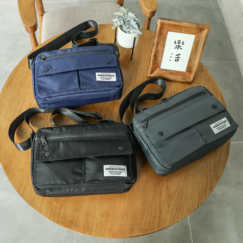 Bolso de hombro de moda para hombre, bandolera de estilo coreano, Oxford, lateral deportivo, envío gratis