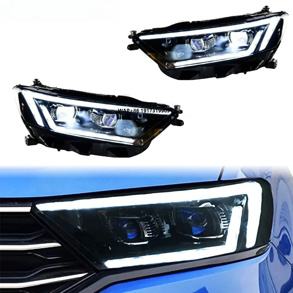 

T-ROC Headlights 2018-2020 LED Lens Upgrade Front Lamp Car Accessories Hot Selling Plug and Play DRL