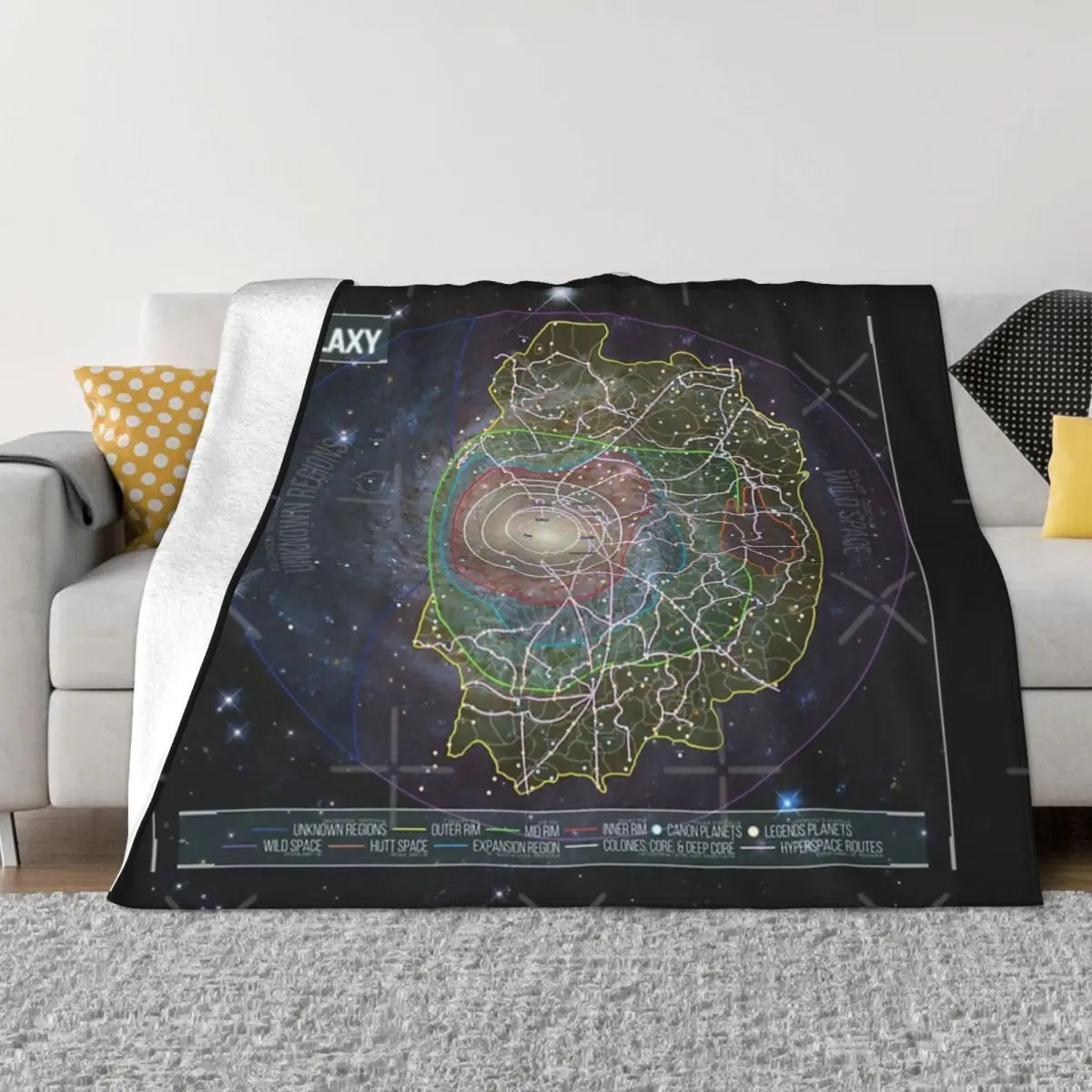 

The Galaxy Plush Blankets Throw Blanket Blankets And Throws Throw Blanket