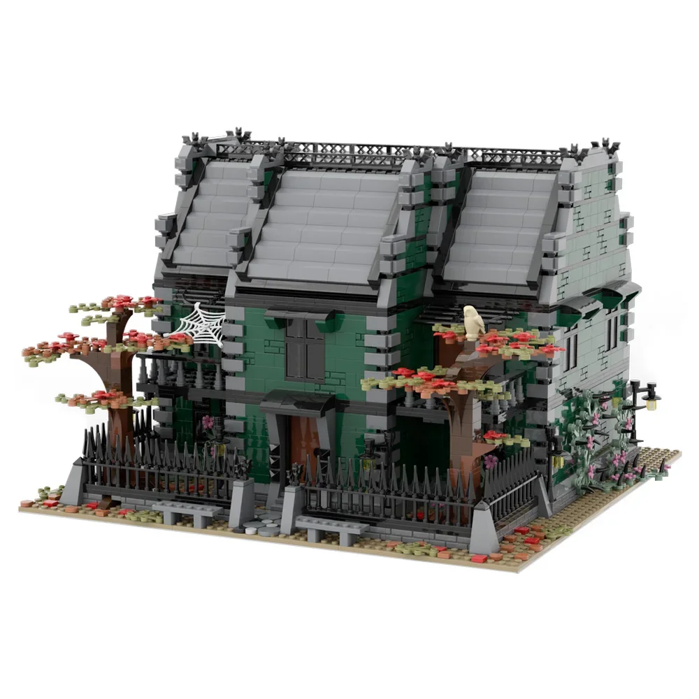 

Gobricks MOC-202594 Horror Mansion Bricks Model Building Blocks Toys Gift