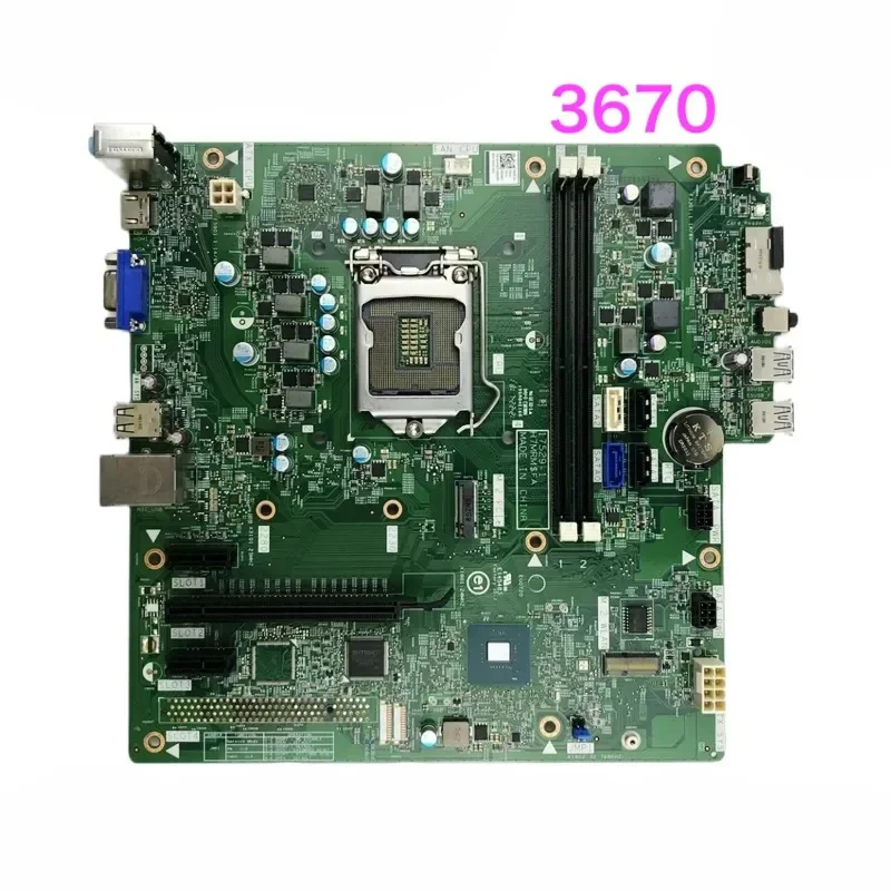 Adequado para dell inspiron 3670 placa-mãe 17529-1 CN-0H4VK7 0h4vk7 h4vk7 lga 1151 ddr4 mainboard 100% testado ok totalmente trabalho