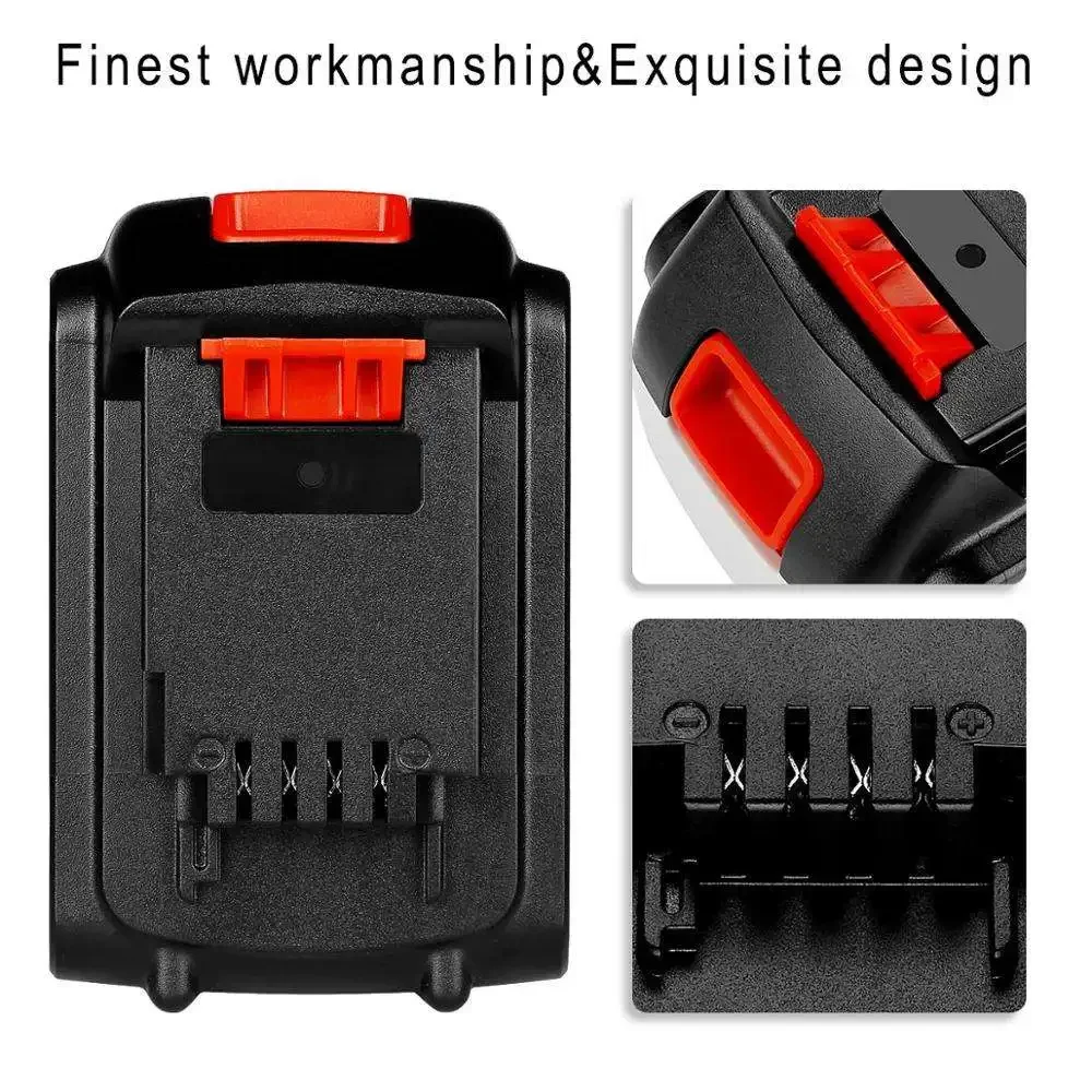 Lithium ion rechargeable electric tool cordless drilling rig battery pack suitable for BAIC BLACK&DECKE LBXR20 LB2X4020 20V