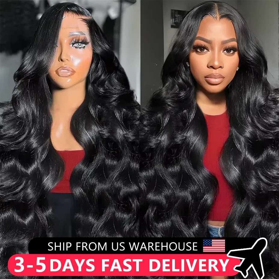 

Human Hair Cur Wigs 13x4 13x6 HD Lace Frontal Wig Body Wave Curly Remy Indian 4x4 Transparent Lace Closure Wig For Women