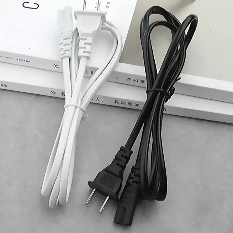 

EU Power Cable 2pin IEC320 C7 US Power Extension Cord For Dell Laptop Charger Canon Epson Printer Radio Speaker PS4 XBOX