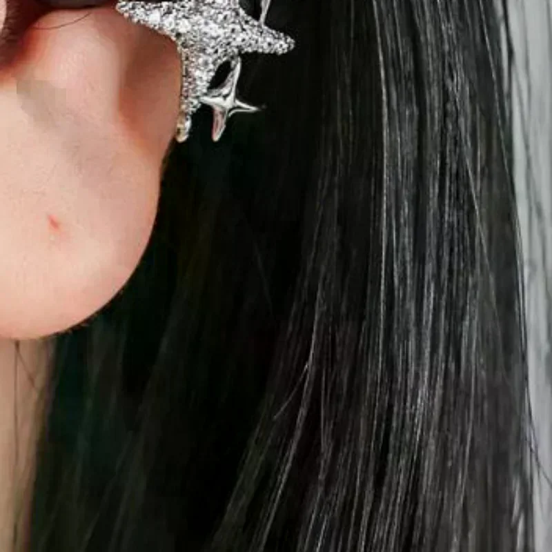 1Pair Stylish Zirconia Ear Clip Enhancements For Freeclip Earphone Clip On Charm Optimal Fit Comfort Performances
