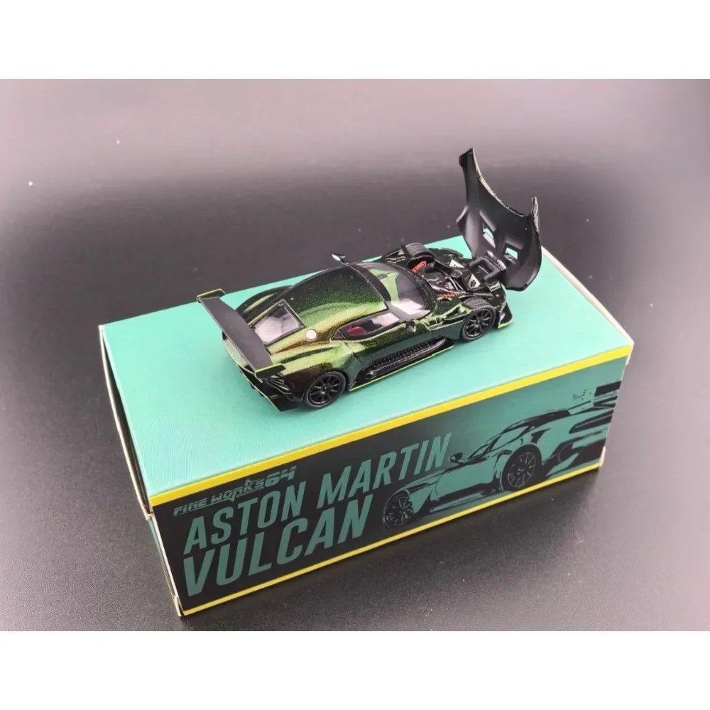 

Fine Works 1:64 Aston Martin Vulcan APAxpo2025 Limited Version Alloy Car Model Chase Collection Gift