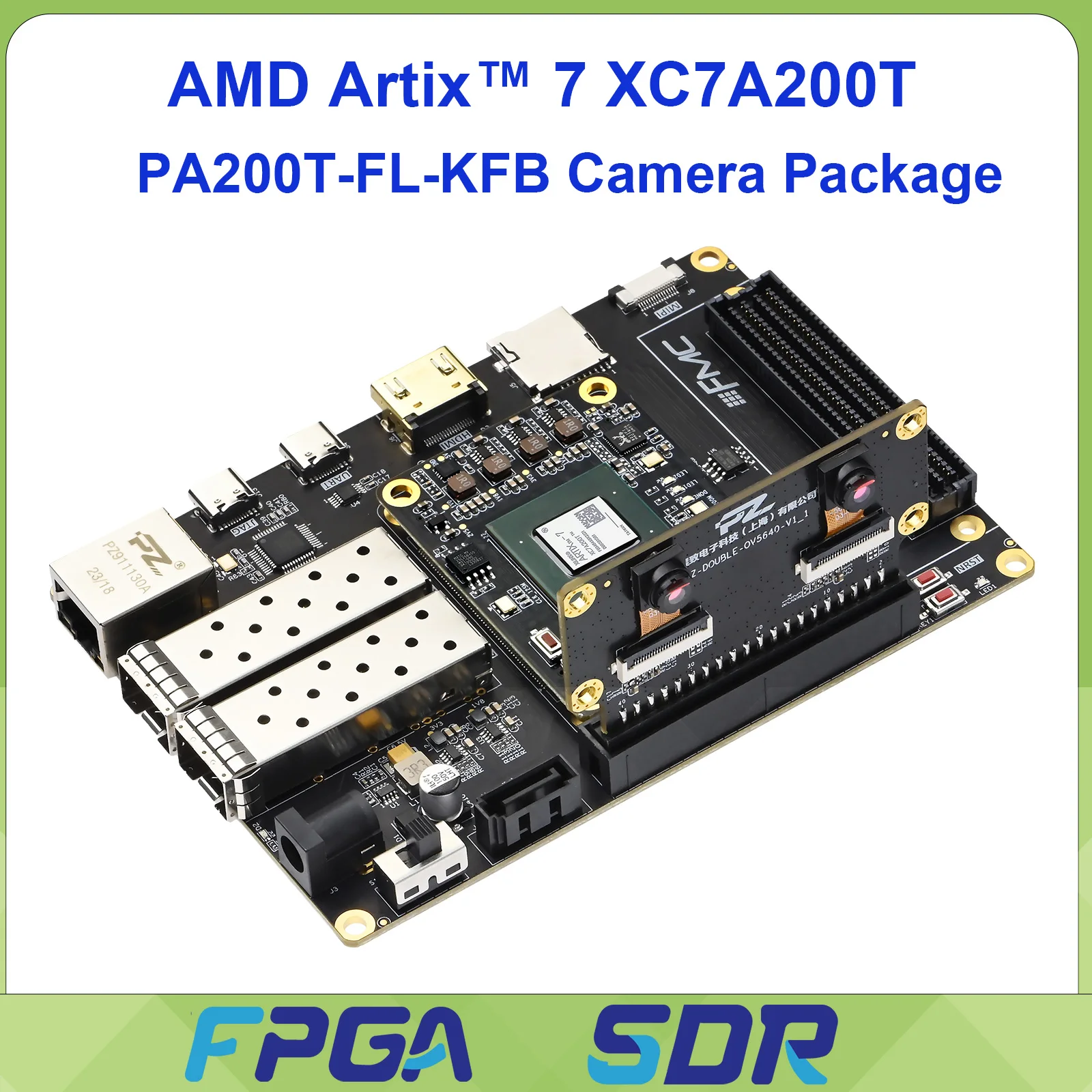 

Puzhi PA200T-FL-KFB Camera Package AMD Artix7 Development Board XC7A A7 35T 75T 100T 200T PCIE HDMI Industrial Grade