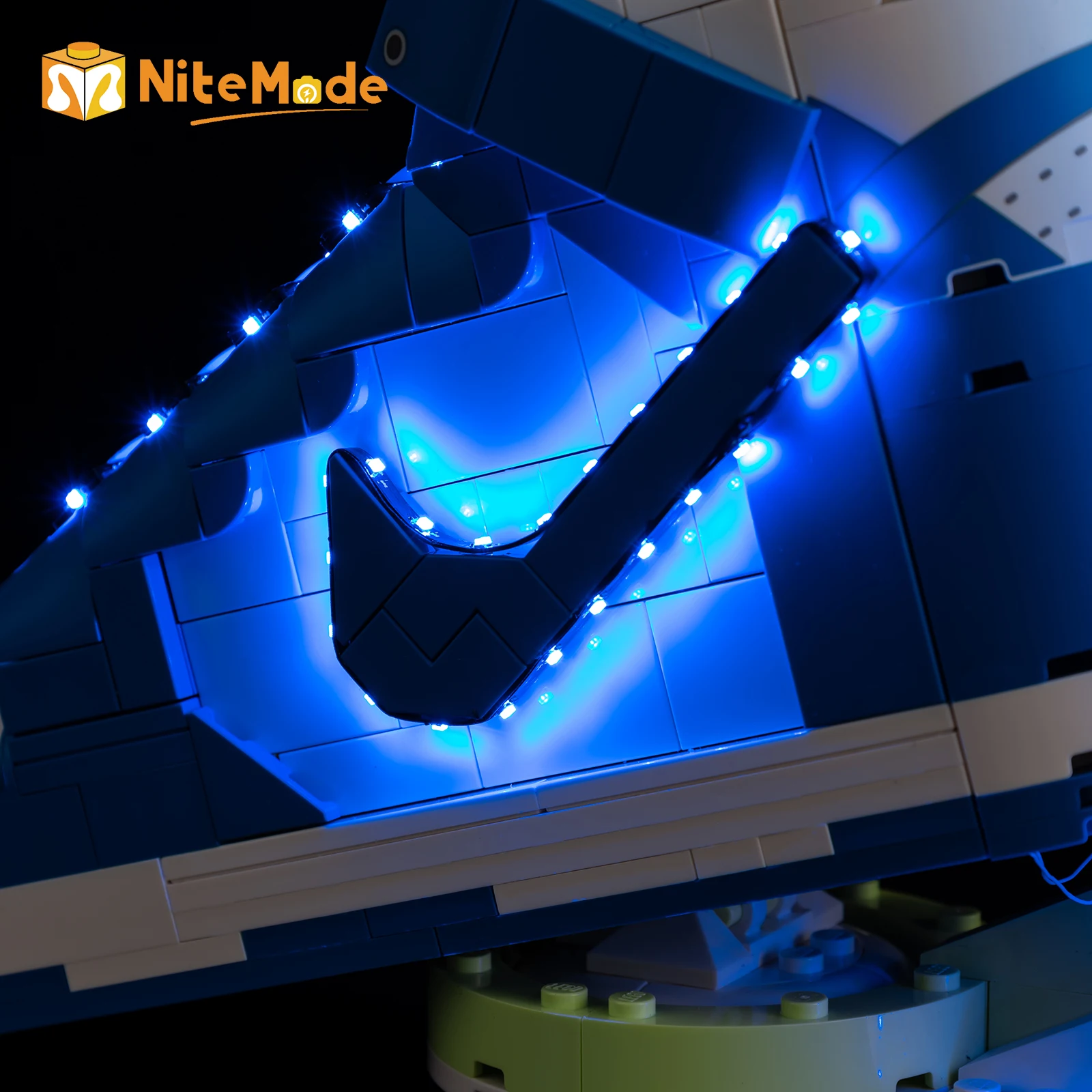 مجموعة إضاءة LED Easylite مناسبة لمجموعة Nike Dunk LEGO 43008 (بدون نموذج) #5