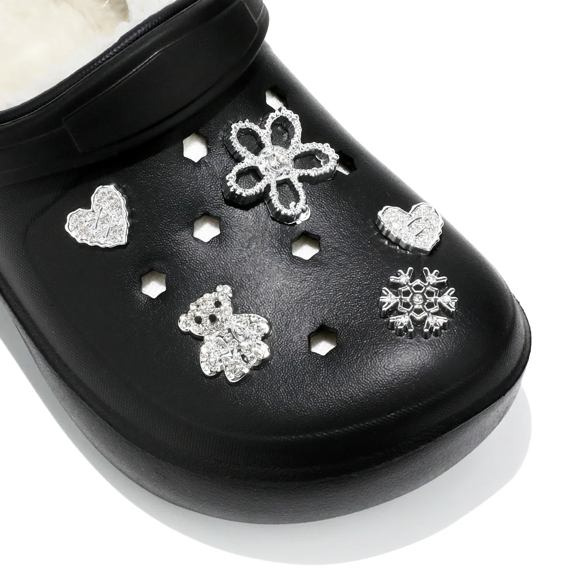Warme Winter-Clogs für Damen, modischer und lässiger Stil, können drinnen oder draußen getragen werden 666 – Detail 6