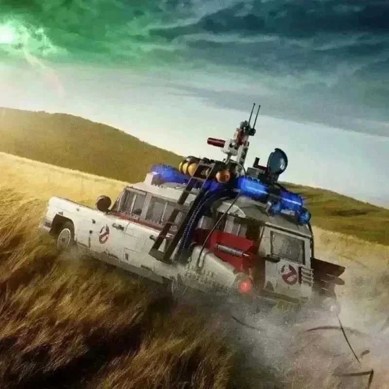 مواصفات الأشباح ECTO-1 2352 قطعة من موديل السيارة المسكونة 10274 لعبة مكعبات البناء للأطفال Ultimate Ghostbusters
