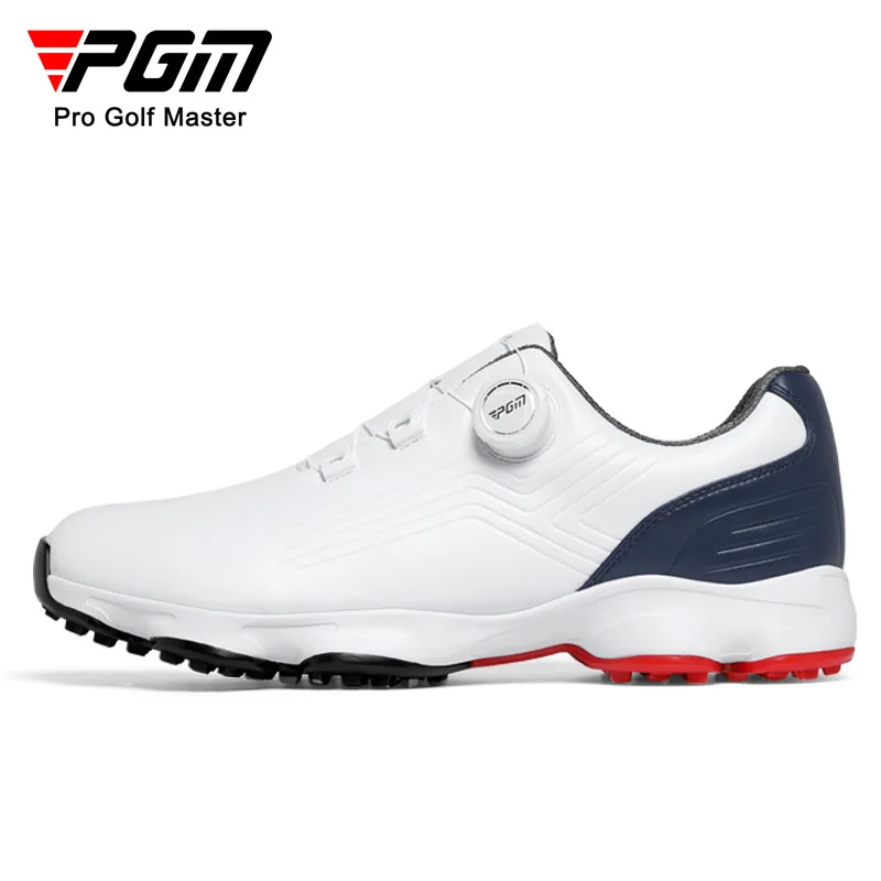 

PGM Men's Golf Shoes Summer Knob Lace Waterproof Casual Sports Sneakers Anti Slip Walking Footwears