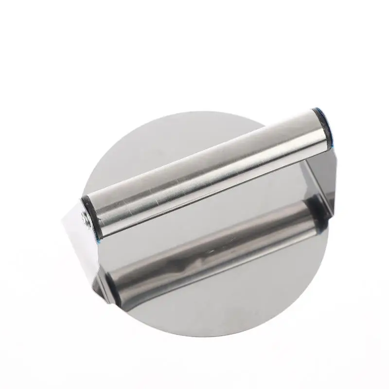 الفولاذ المقاوم للصدأ سحق برغر الصحافة همبرغر باتيات اللحوم مهروسة دائري اللحوم الصحافة قالب لحوم ديلي اكسسوارات المطبخ