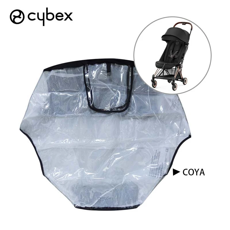 Buggy Rain Cover for Cybex Priam Mios Melio Coya EVA Waterproof Transparent Windproof Opened Raincoat Baby Stroller Rain Cover