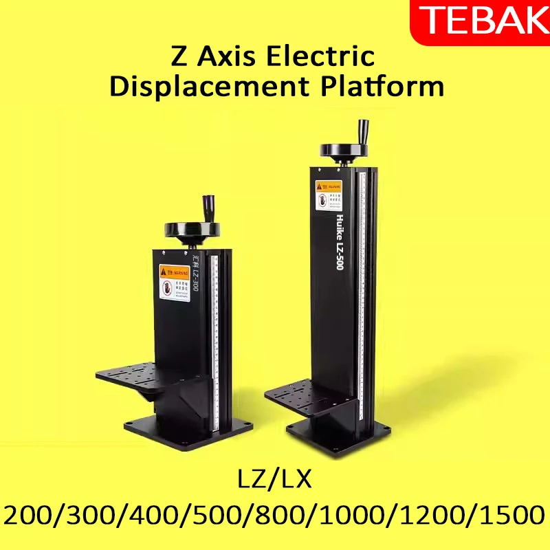 Experimental Optical Z-Axis Large Stroke Workbench Column T-Shaped Wire Hand-Cranked Lifting Table for Camera Platform