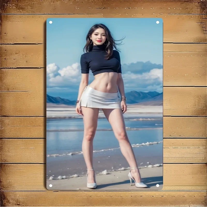 Metal Beach Art Wal…