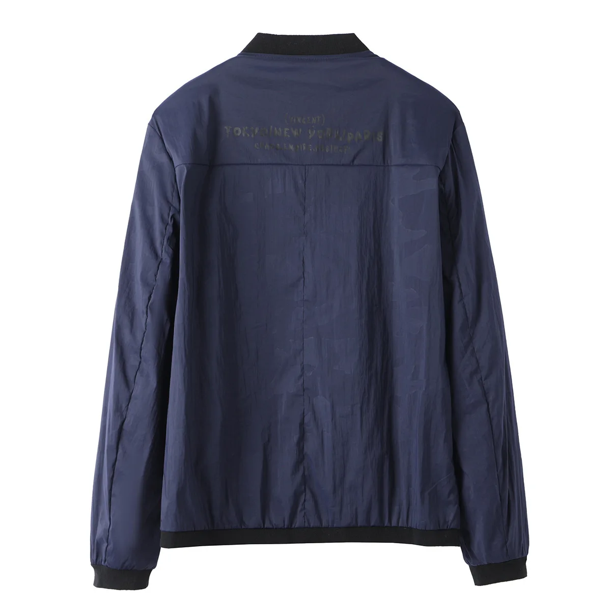 Leichte, atmungsaktive Herren-Frühlings-Jacet-Reißverschlusskette, Sonnenschutz, Ballkragen, schmale Passform, Faion Urban Sle, Jugend-Oberbekleidung