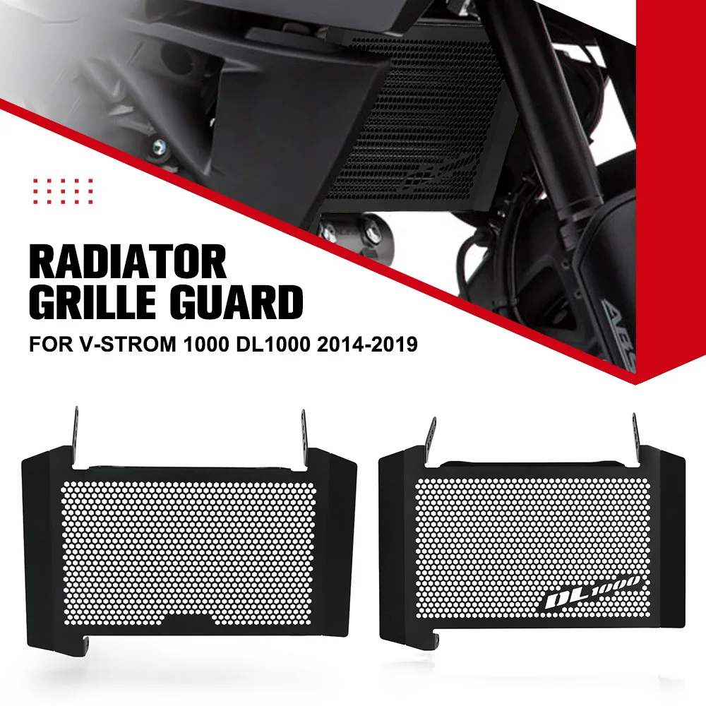 

For SUZUKI V-STROM 1000 DL1000 2014-2015-2016-2017-2018-2019 Motorcycle Radiator Grille Grill Guard Protector Cover Accessories