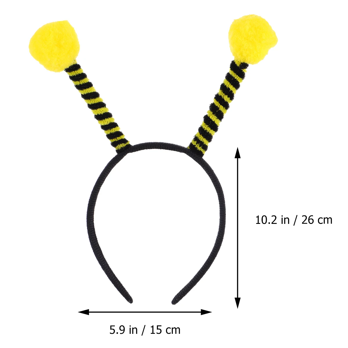 12 pezzi regalo cosplay cerchi per capelli accessorio per capelli donna fasce per bambini copricapo ape antenna creativa accessori per feste di Halloween