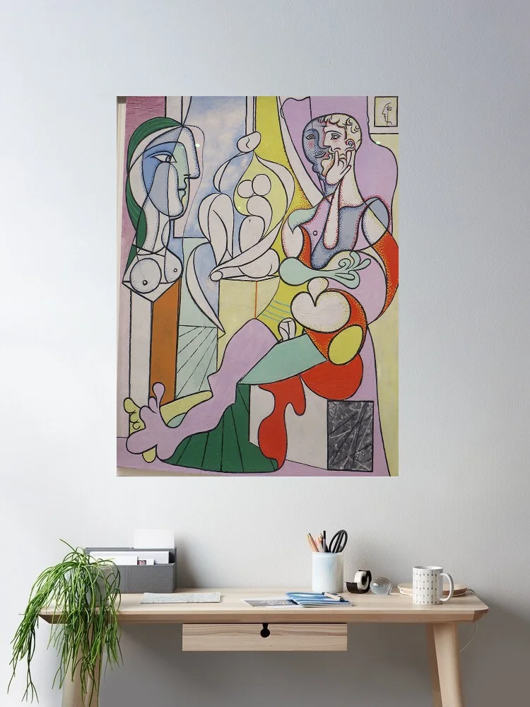 

The Sculptor, 1931. Paris. Musée national Picasso-Paris, Art Print Canvas Poster, Living Room Decor, Home Wall Picture
