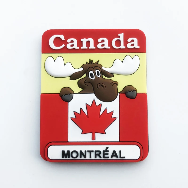 Canada Fridge Magnets Montreal Quebec Travelling Souvenirs Home Decor Wedding Birthday Gifts Message Board Magnetic Stickers