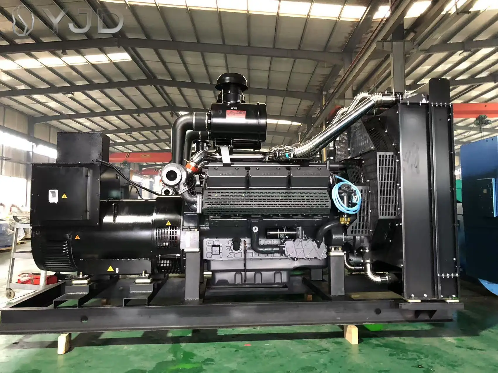Shangch-ai SDEC SC25G690D2 459KW 570KVA Silent Type Auto Start Open Frame Diesel Generator Set with ATS and 1800 RPM