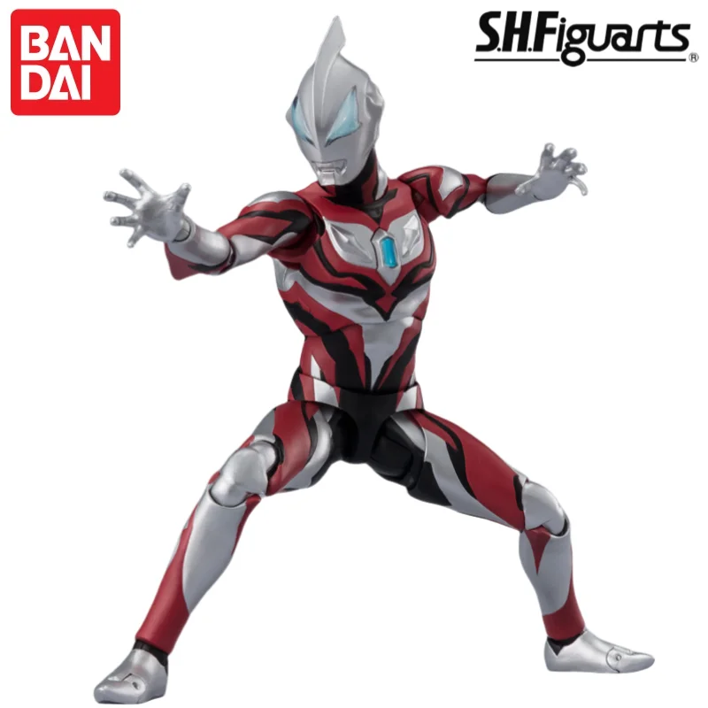 

In Stock Original Bandai S H Figuarts Jede Ultraman Original Form Joint Movable Action Figure Anime Model Toy Gift