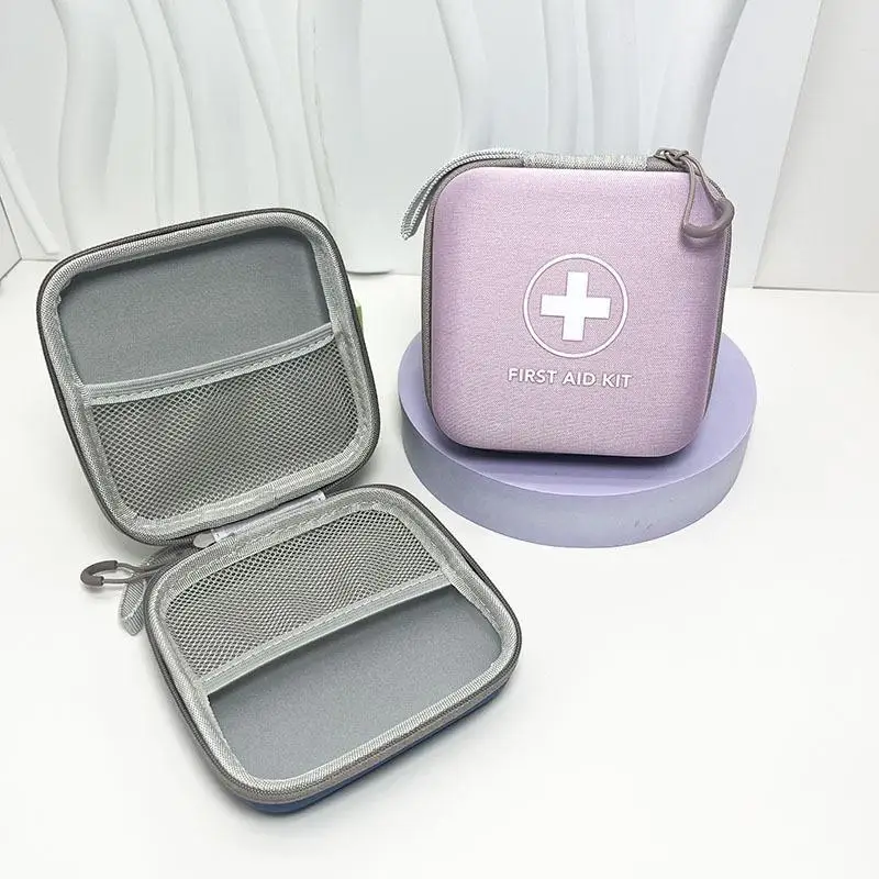 【H】1Pcs Portable Waterproof Medicine Storage Bag Organiser Durable Compact For Home School Office Travel