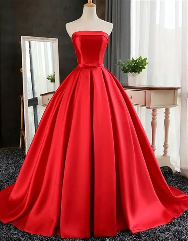 vestidos-de-fiesta-de-saten-sin-tirantes-hechos-a-medida-de-corte-en-a-largos-y-formales-con-bolsillos