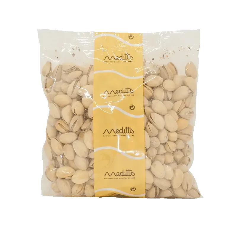 Meditts Pistachos Tostado 500g - Entero y Con Cáscara