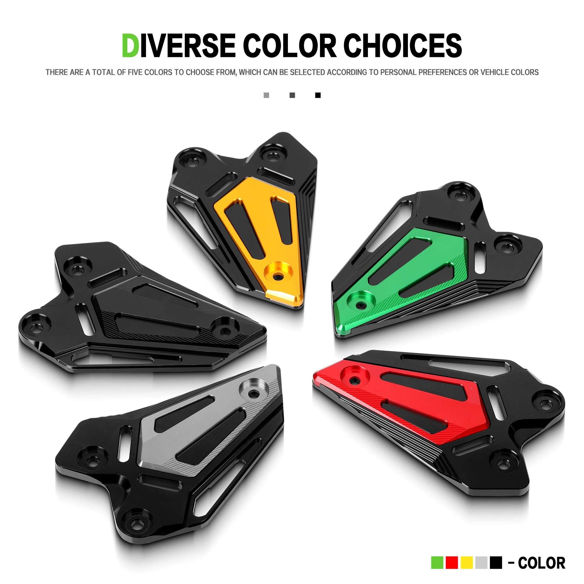 

For KAWASAKI Z900 Z900SE Z900 SE z 900 Motorcycle Foot Wings Decorative Cover Footrest pedal Guard Footrest Pedal Protector