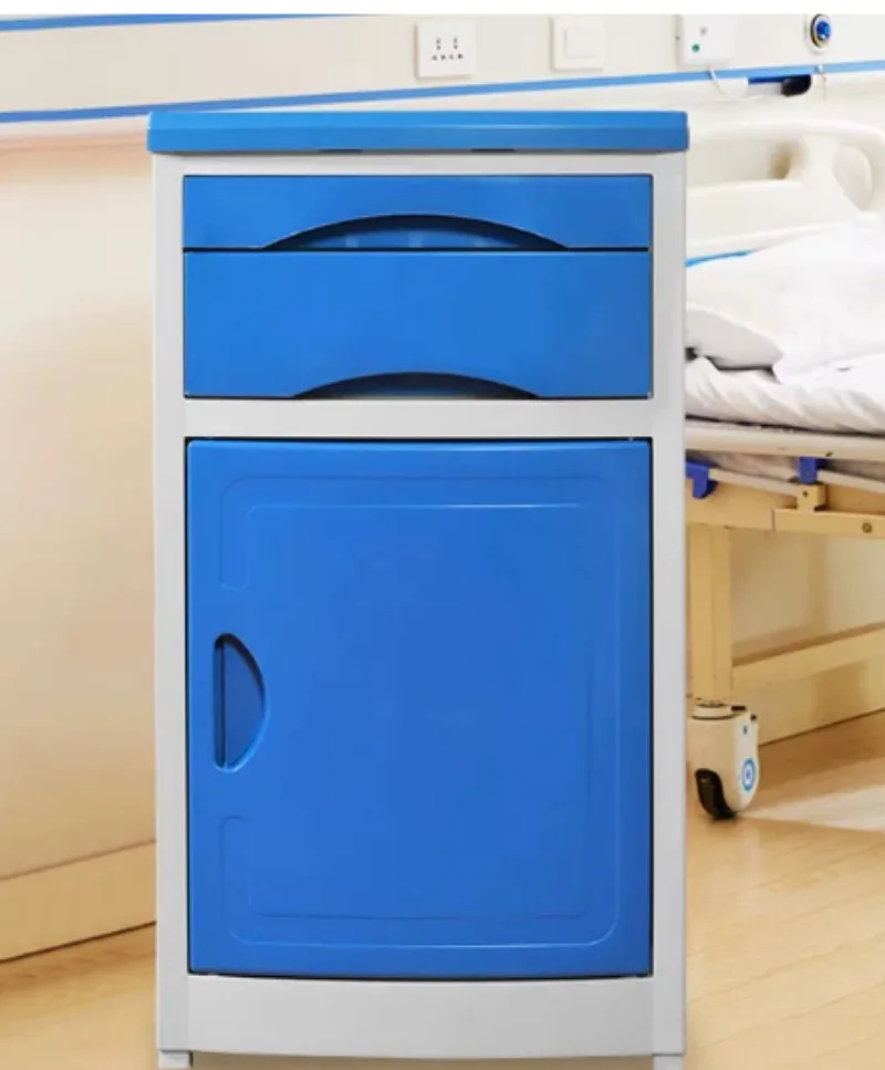 Customizable Class II ABS Bedside Table Storage Cabinet For Hospital Nursing Home