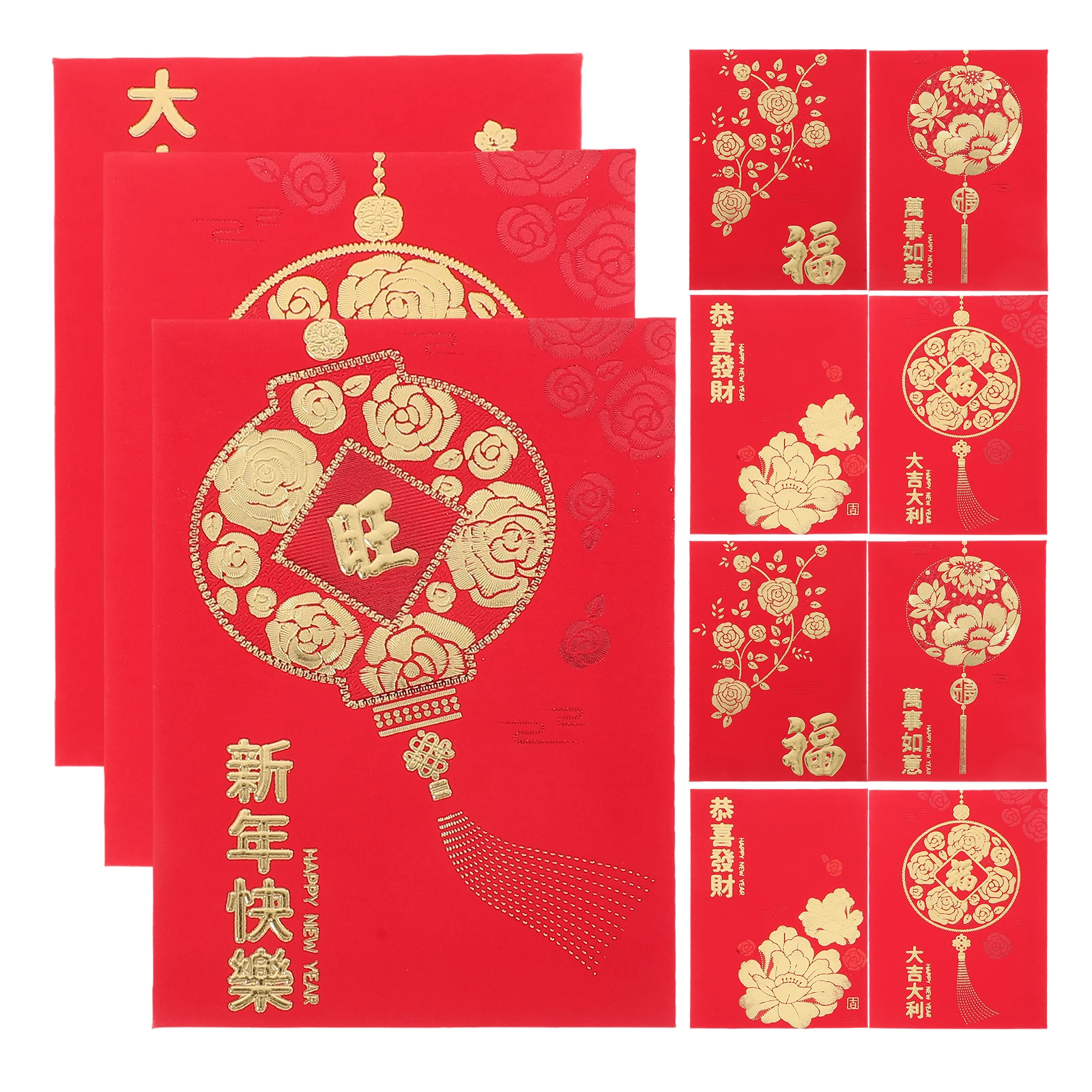 

48 PCS Snake Zodiac Red Envelope Bag Chinese New Year Party Supplies Envelopes Cash Stuffing Hongbao Coin Lucky Money