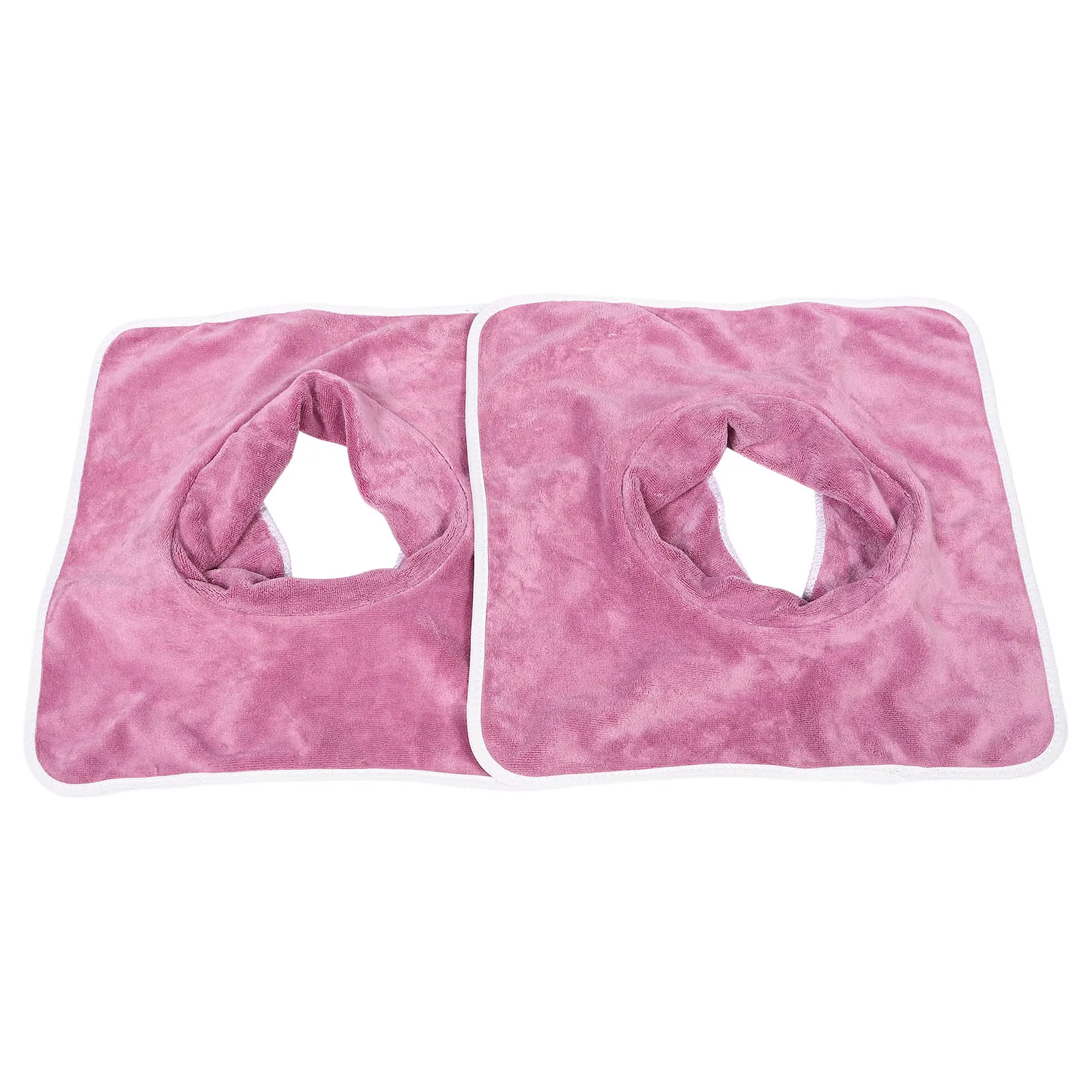 

2pcs Beauty Massage Thickened Face Hole Pad Spa Supplies Table Cover Sheets Salon Table Bed Sheet Facial Bed Cover Sheet