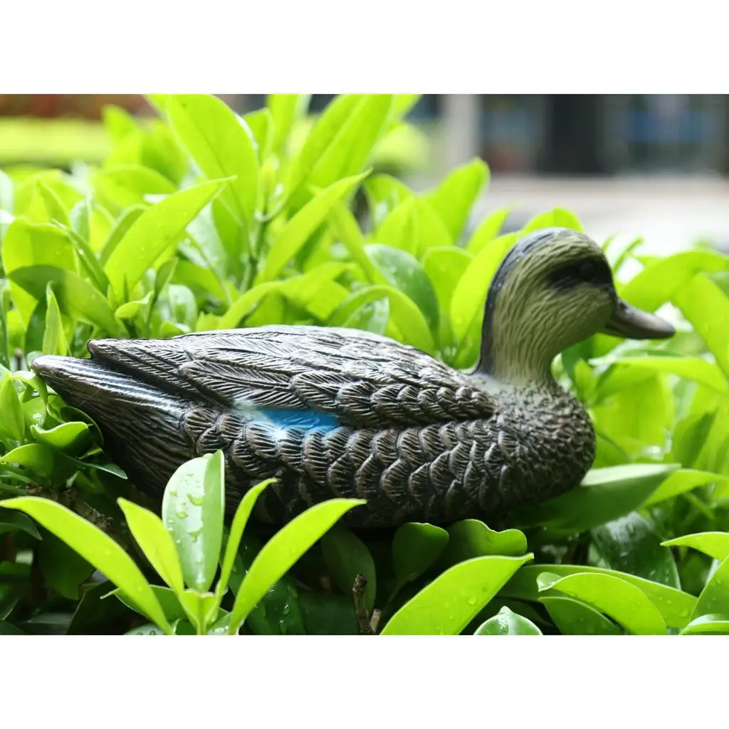 Fake Bird Hunting Decoy Lifelike Mandarin Duck Plastic Garden Lawn Ornament Outdoor Deco for Pool